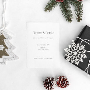 Invitation Hippo de Noël, personnalisable