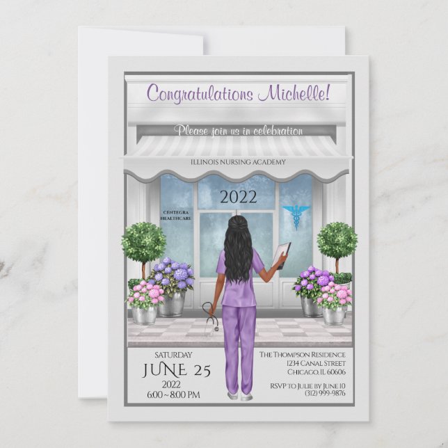 Invitation hispanique d'Afrique (Devant)