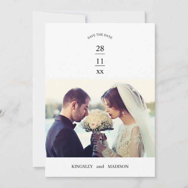 Invitation Histoire Mariage Commençant Une Nouvelle Épopée (Devant)