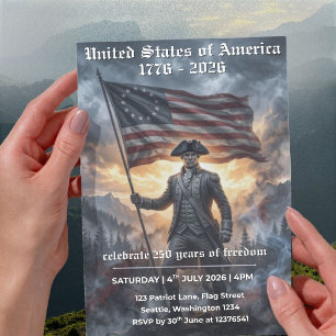 Invitation Historique pour le 250e Anniversaire de