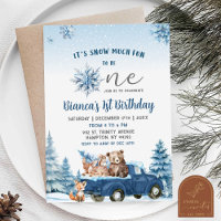 Hiver Munch neige amusant Animaux d'art Premier an