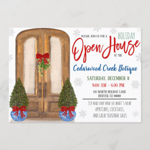 Invitation Holiday Open House