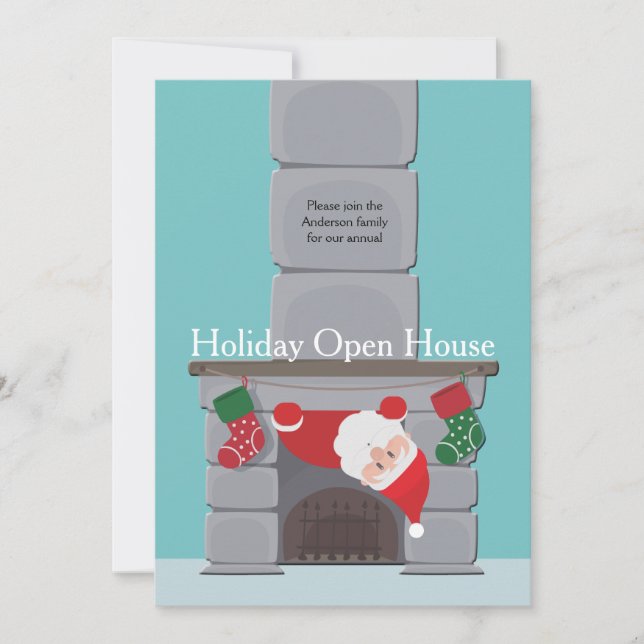 Invitation Holiday Open House (Devant)