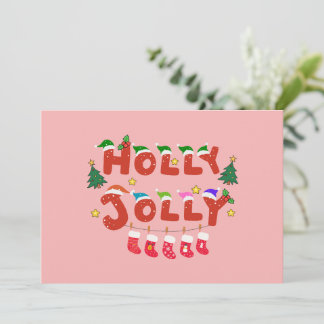 Invitation Holly Jolly