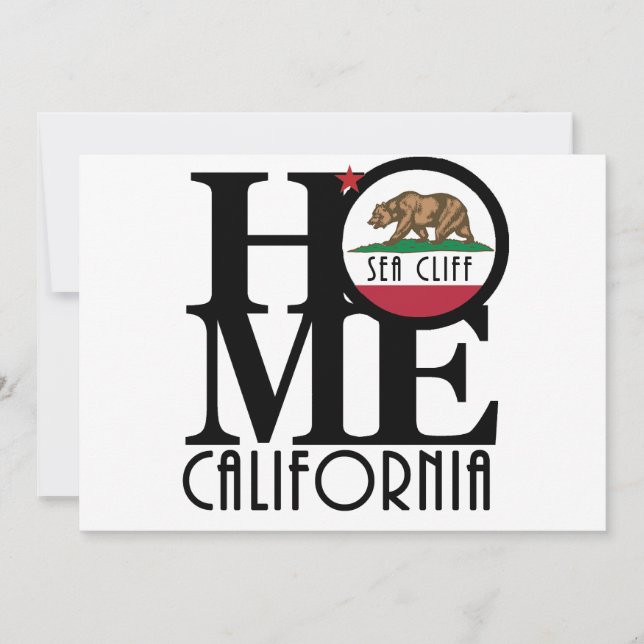 Invitation HOME Sea Cliff (Devant)