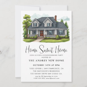 Invitation Home Sweet Home