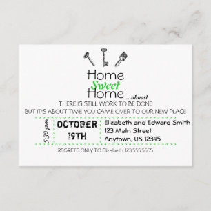 Invitation Home Sweet Home