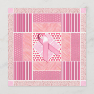 Invitation Hommage rose aux survivants du cancer du sein en s