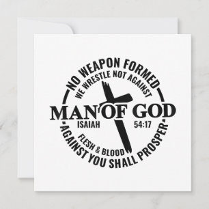 Invitation Homme de Dieu, Aucune Arme Formée Contre Moi Sera 