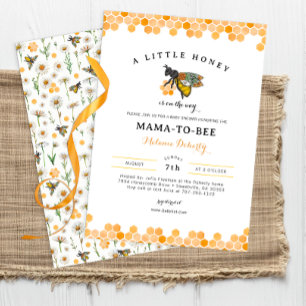 Invitation Honeypeb Bumblebee Mama To Bee Baby shower
