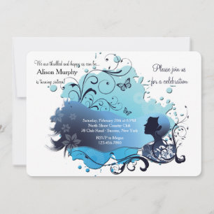 Invitation Horizon Bleu
