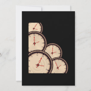 Invitation Horloge Voyager Montre Science Fiction Cadeau