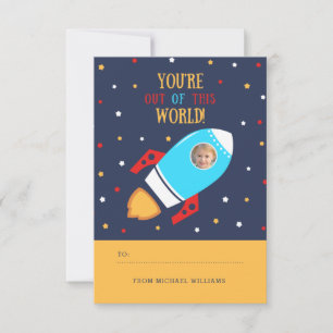 Invitation Hors de ce monde Saint-Valentin