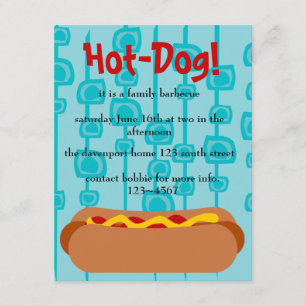 Invitation Hot Dog ! Parti