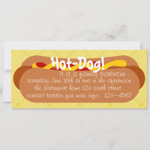 Invitation Hot Dog ! Parti