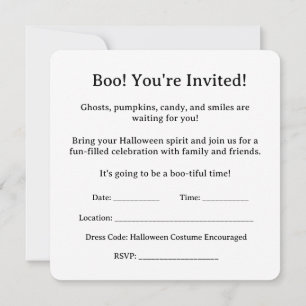 Invitation Hou! Vous êtes invités!