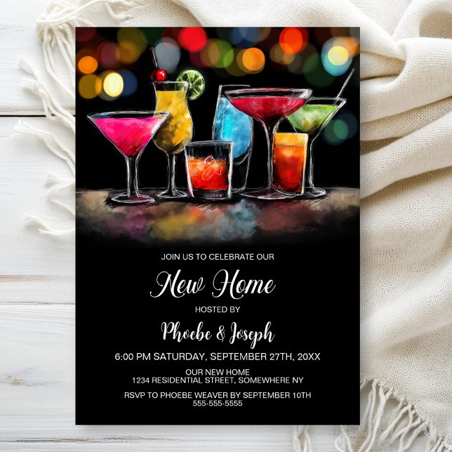 Invitation Housewarming Cocktail Party (Créateur téléchargé)