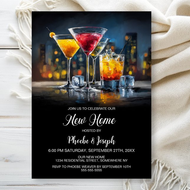 Invitation Housewarming Cocktail Party (Créateur téléchargé)