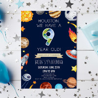 Houston On A 9 Ans Fête D'anniversaire 9
