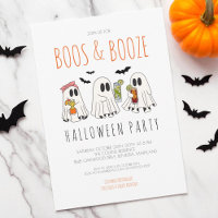 Huées et Boissons Alcoolisées Fête d'Halloween Adu
