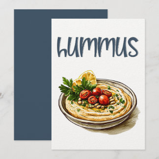 Invitation Hummus | Végétal Crémeux, Aventure Savoureuse