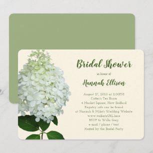 Invitation Hydrangea Limelight Grande Fleur Enterrement de Vi