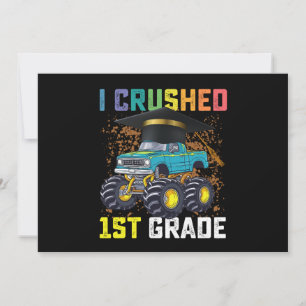 Invitation I Broyé 1ère année Monster Truck Graduation