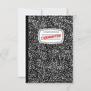 Invitation i livre de composition gradué
