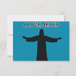 Invitation i love jesus einladung