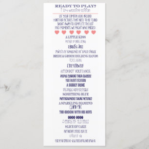 Invitation I Spy Mariage Picutres Edition