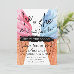 Invitation Ice Cream