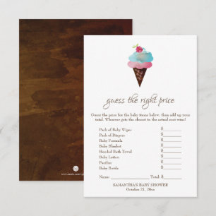 Invitation Ice Cream Devine le bon prix jeu