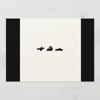 Invitation Ici, là et partout dans la Fête de l'mariée