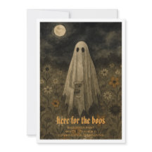 Ici pour la fête d'Halloween "Boos"