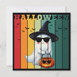 Invitation Idées de cadeaux Halloween drôles de fantôme de ci