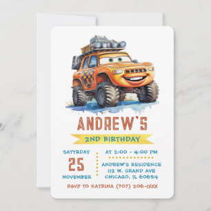 Invitation Idées imprimables pour une fête d'anniversaire de