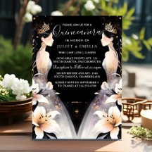 Il Amusant Joie Lily Twin Double Joint Quinceanera