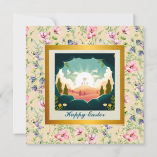 Invitation Il est ressuscité et célébration du dimanche de la