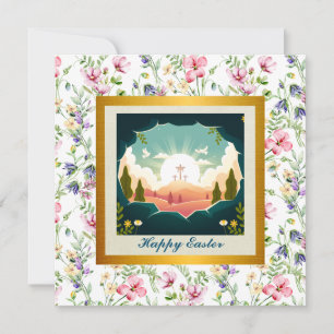 Invitation Il est ressuscité et célébration du dimanche de la