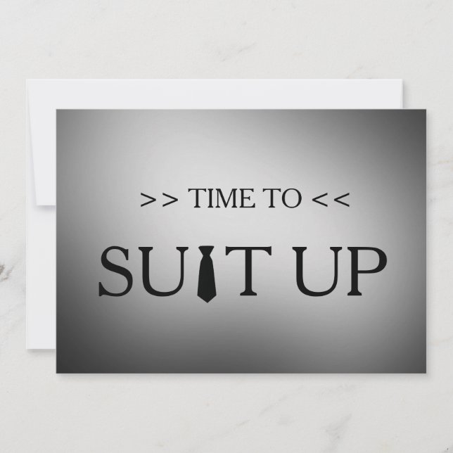 Invitation Il est temps de répondre à l'invitation des Arrièr (Devant)