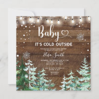 Il fait froid à l'extérieur du Baby shower de la p