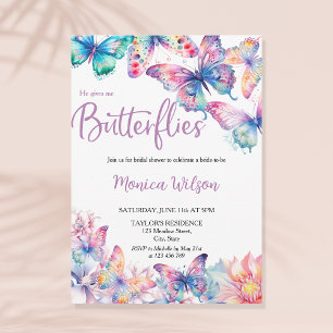 Invitation Il Me Donne Des Papillons Jardin Botanique De Prin