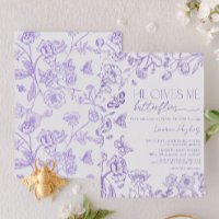 Il Me Donne Des Papillons Lavande Douche Vintage