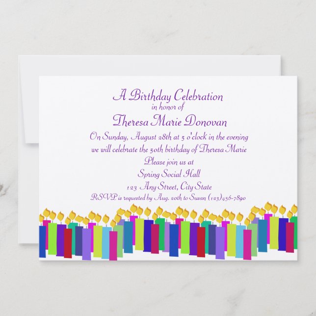 Invitation Îles Caïmans (Devant)