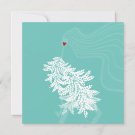 Invitation Illustration de la mode botanique minimale des che