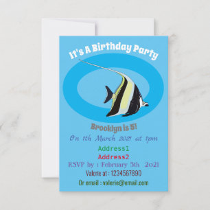 Invitation Illustration de l'idole mauresque