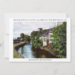 Invitation Illustration de l'Île Verte
