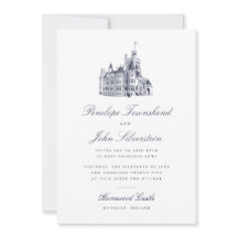 Illustration de mariage avec écriture élégante de