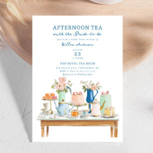 Invitation Illustration d'invitation à une fête de douche de