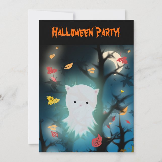 Invitation "illustrations de molly harrison" (Devant)